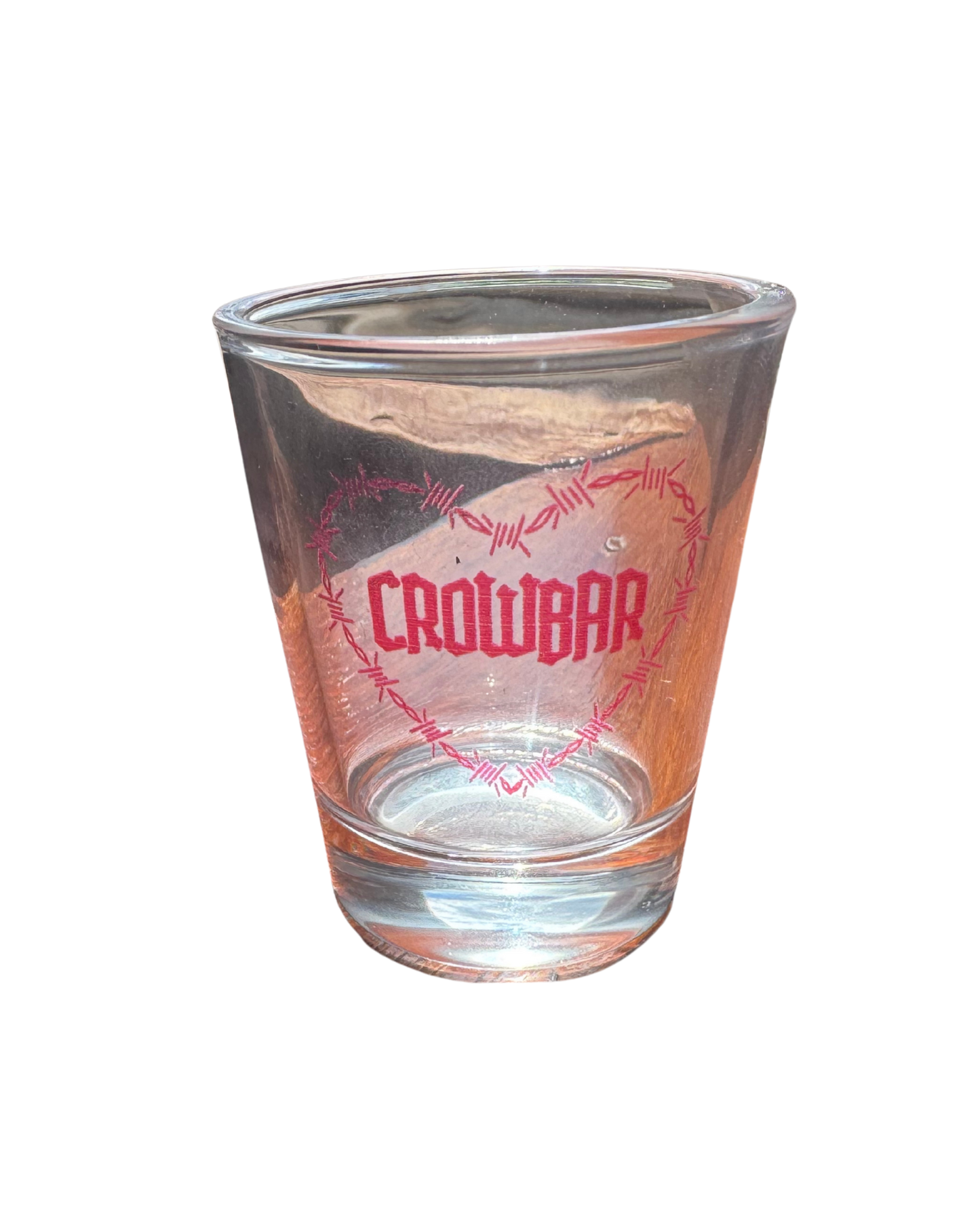 Crowbar Shot Glass